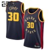 Dres Golden State Warriors Stephen Curry Nike 2024-25 City Edition Navy Swingman - Dječji